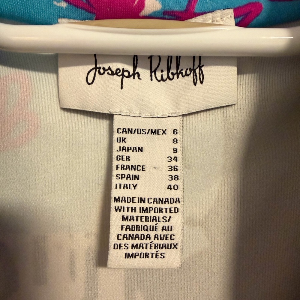 Joseph Ribkoff Multicolor Abstract Blazer - Picture 2 of 3